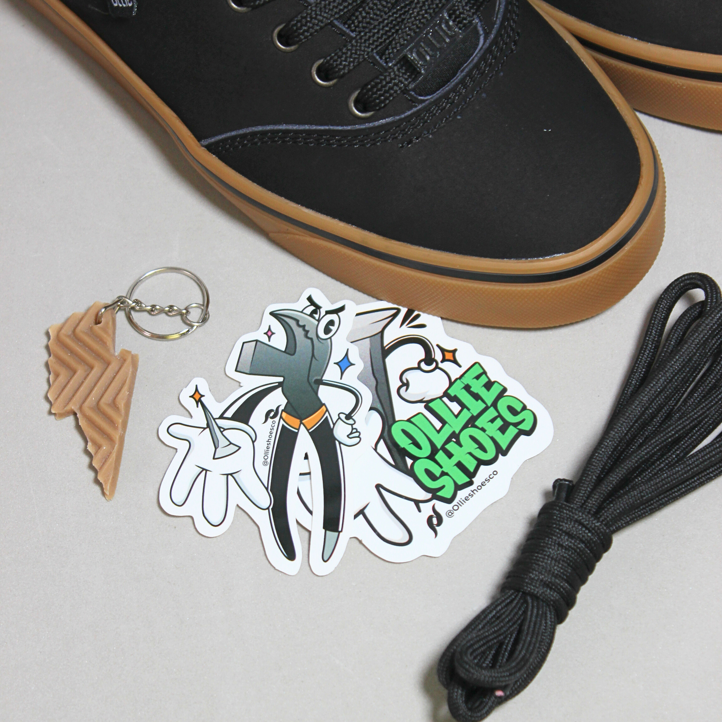 Ollie Delta Negros por verde