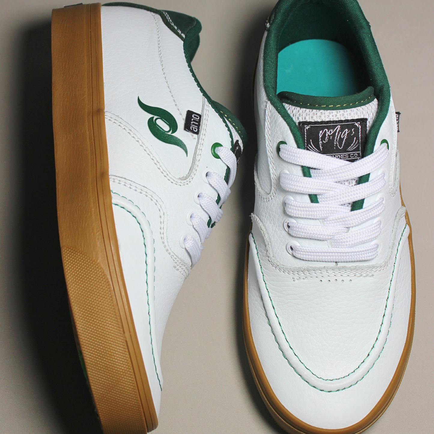 Ollie Pro blancas encuero